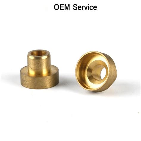 cnc brass lathe turning part thin nut